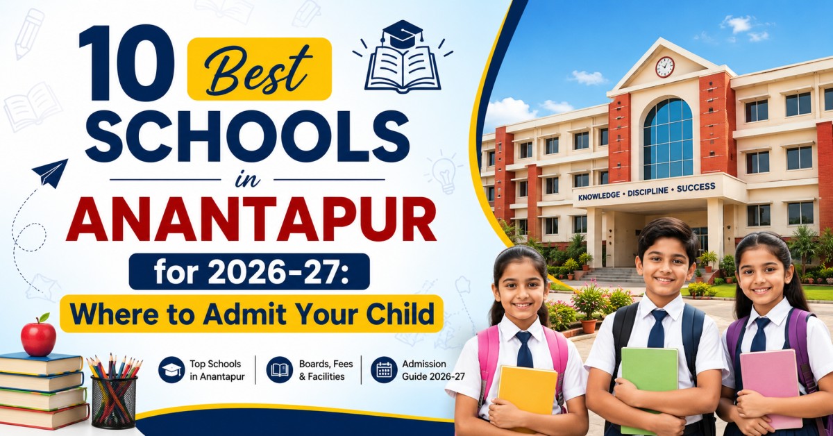 10 Best Schools in Anantapur for 2026-27: Where to Admit Your Child